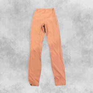 Lululemon Wunder Under Leggings High-Rise Waistband Cropped Length Tight Fit W 2